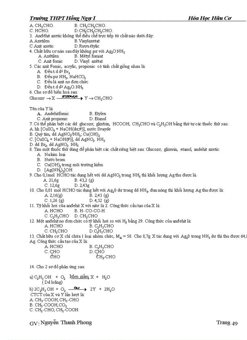 image for page Nhung kien thuc co ban cua hoa huu co