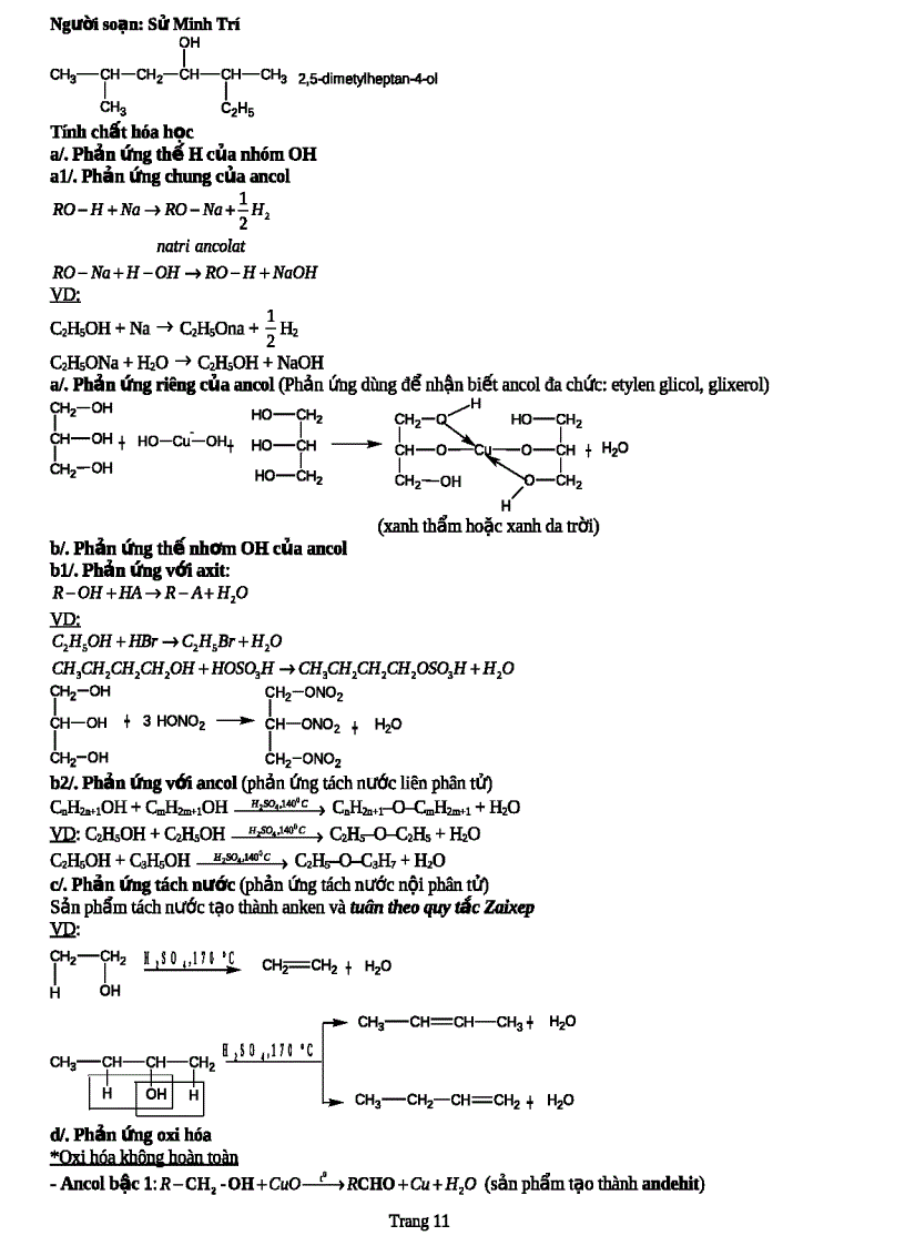 image for page On tap hoa huu co 11