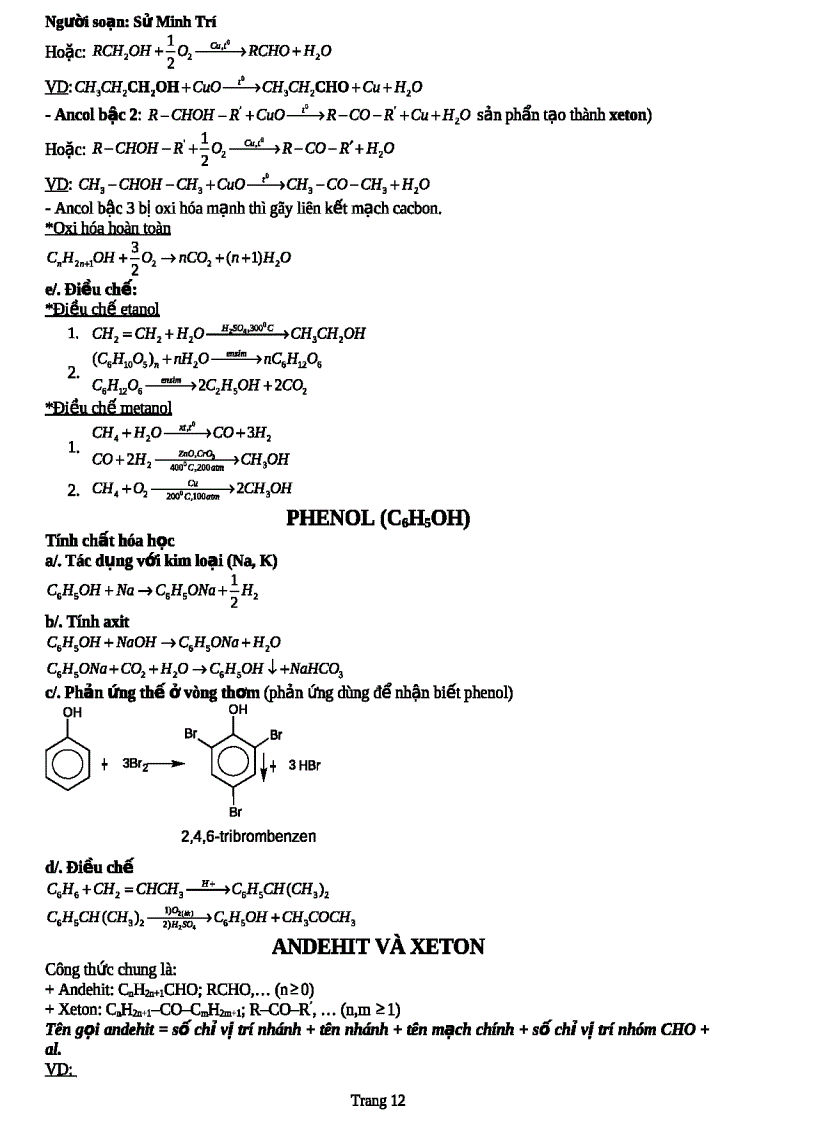 image for page On tap hoa huu co 11