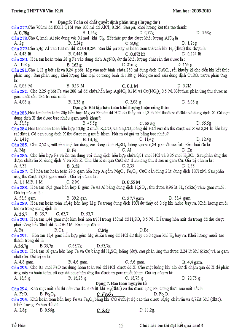 image for page Ôn thi tốt nghiệp vô cơ