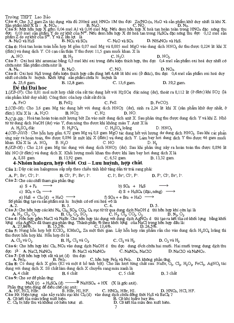 image for page Phân dạng bài tập ôn thi đại học