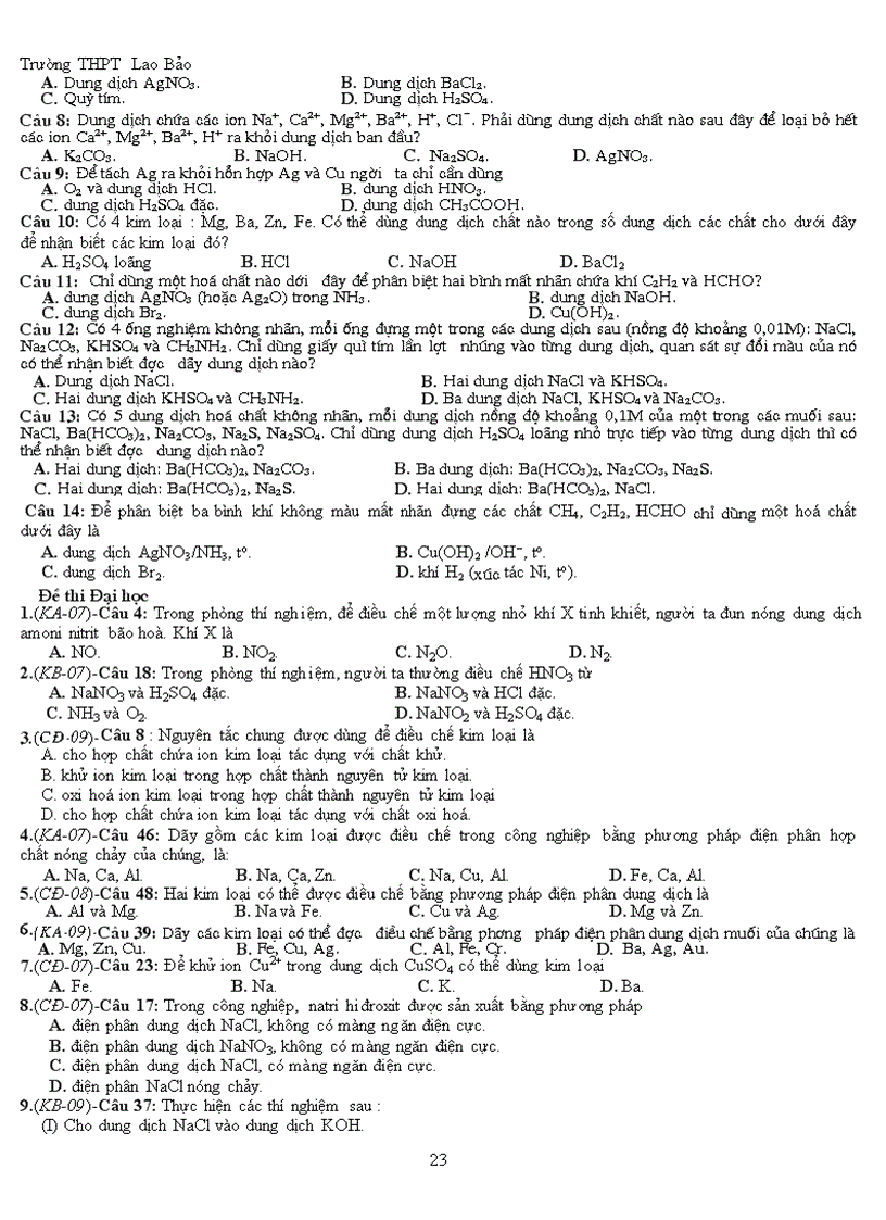 image for page Phân dạng bài tập ôn thi đại học