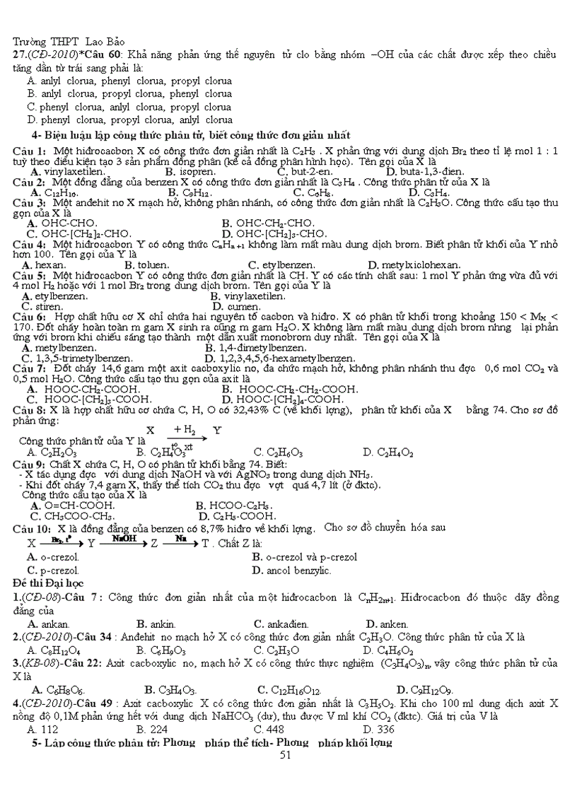 image for page Phân dạng bài tập ôn thi đại học