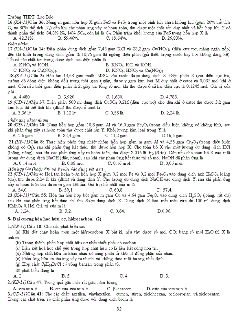 image for page Phân dạng bài tập ôn thi đại học