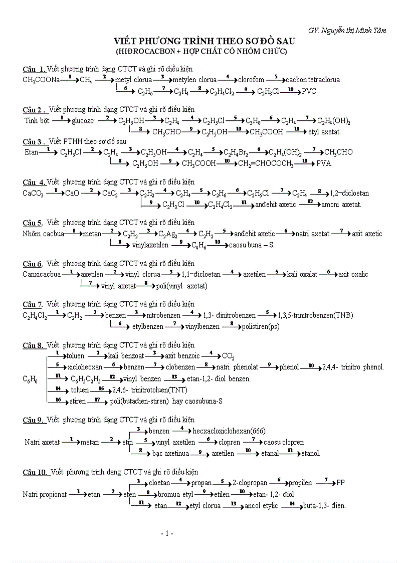 image for page Phương trình hóa học 11 hữu cơ nâng cao