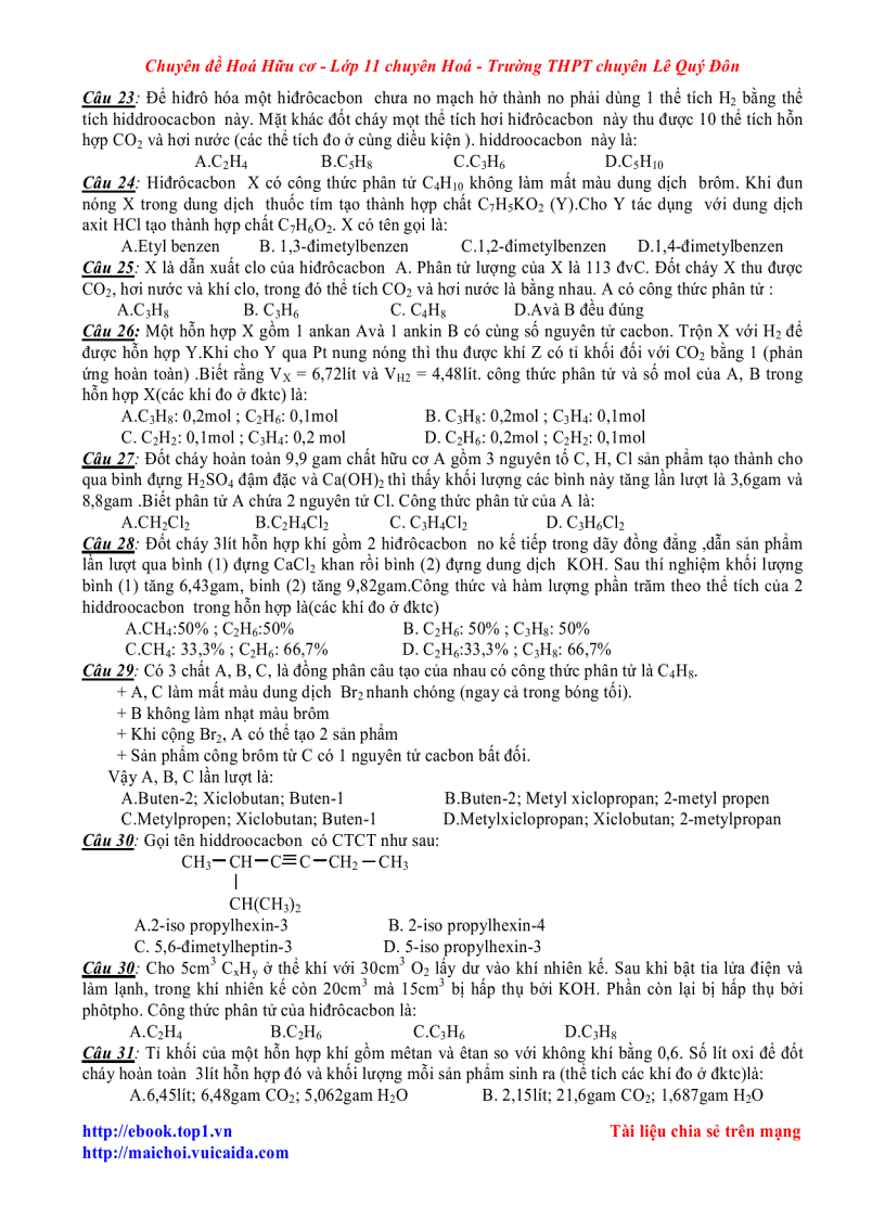 image for page Pp giải hóa vừa nhanh vừa hay