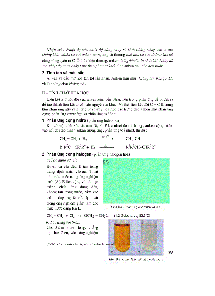 Sách giáo khoa Hóa 11NC Chương 6