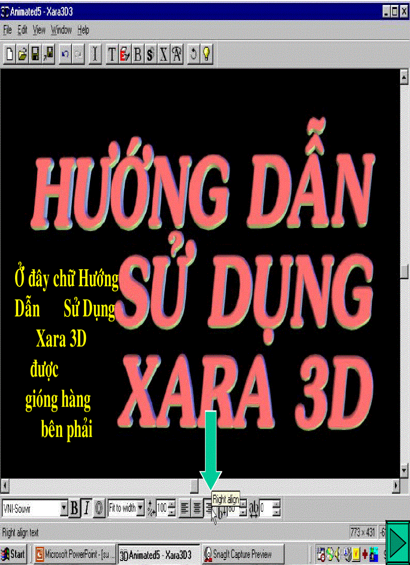 image for page Sử dụng xara 3D 3 0 1