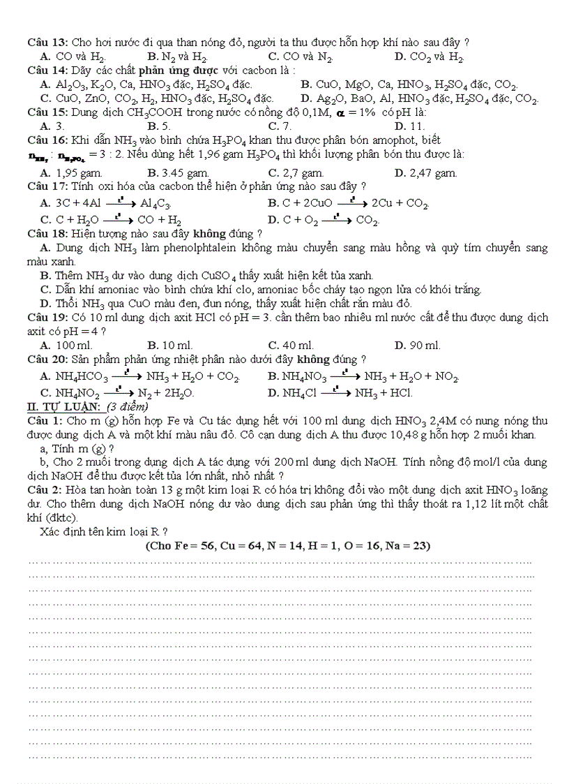 image for page Tham khảo Hóa 11 HK I 1