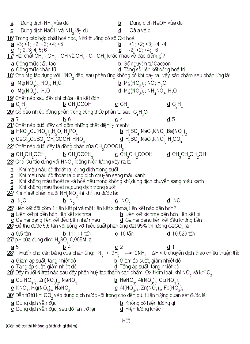 image for page Tham khảo Hóa 11 HK I 12