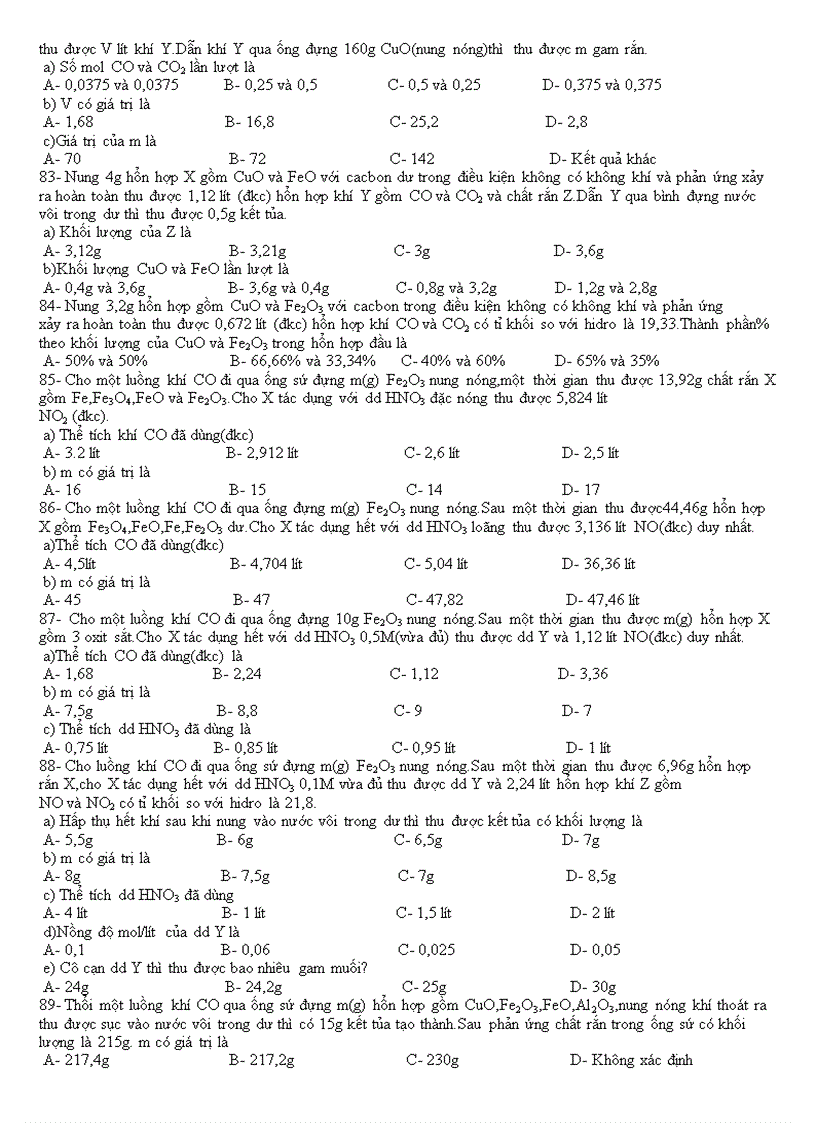 image for page Tóm tắt lý thuyết và bài tập chương cacbon silic