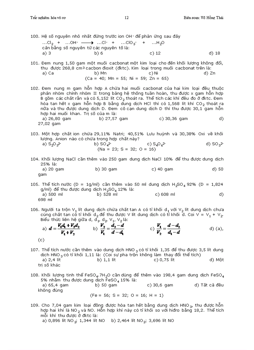 image for page Trắc nghiệm về hóa hữu cơ 3