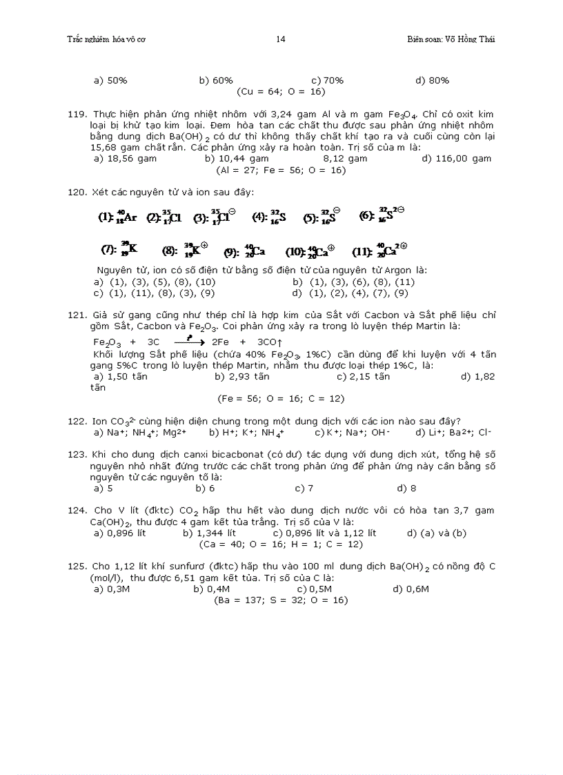 image for page Trắc nghiệm về hóa hữu cơ 3