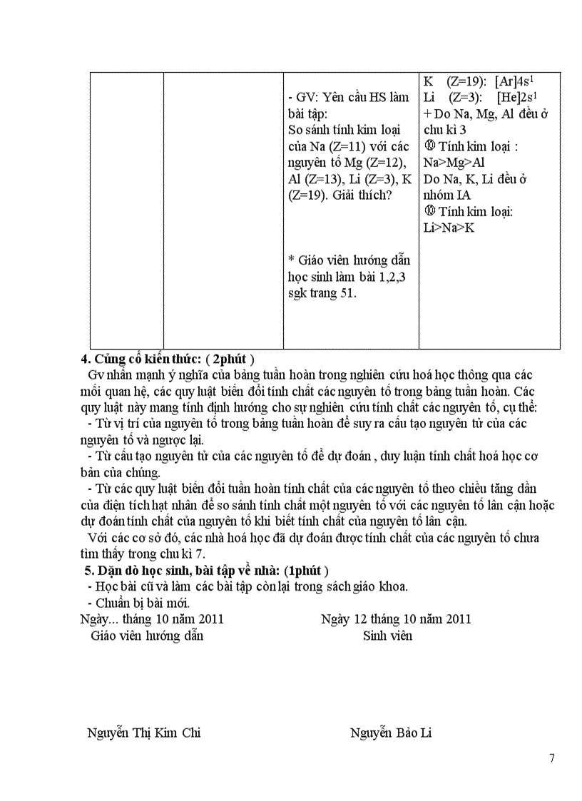 image for page Y nghia cua bang tuan hoan