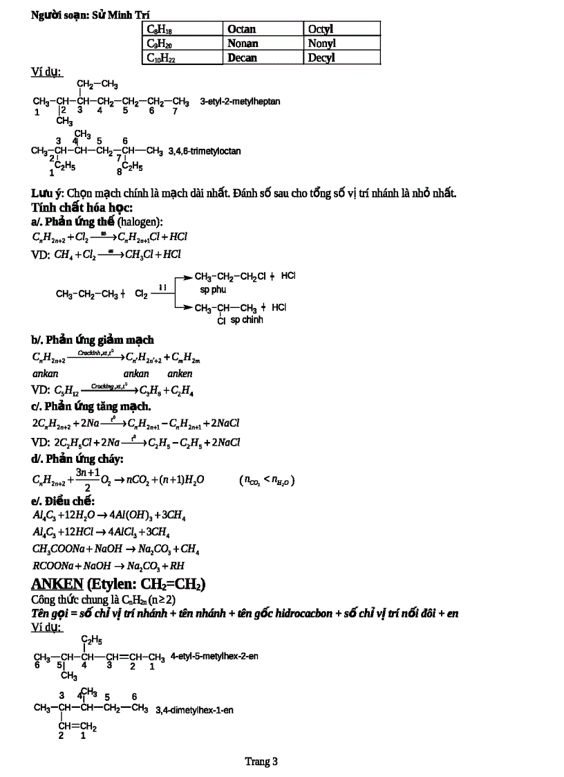 image for page Ôn tập hóa hữu cơ 11 1