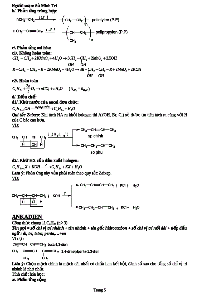 image for page Ôn tập hóa hữu cơ 11 1
