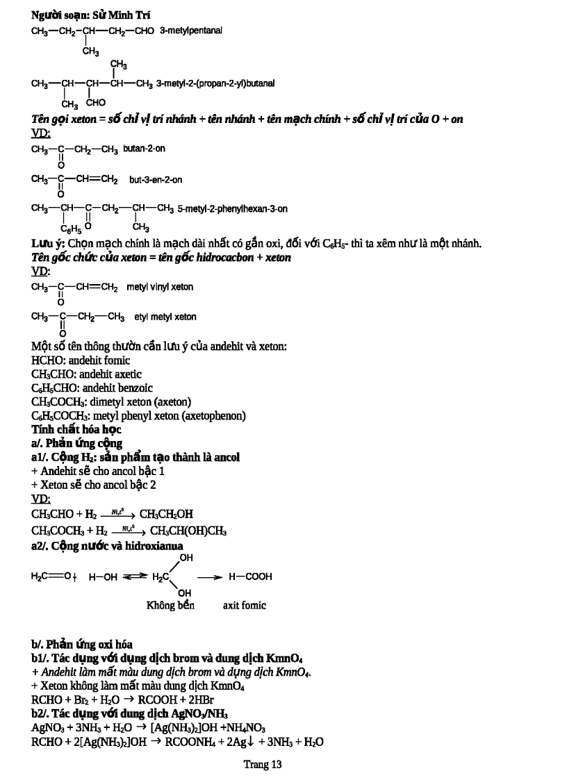 image for page Ôn tập hóa hữu cơ 11 1
