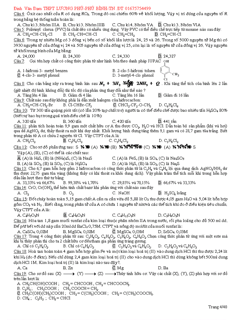 image for page 10 Đề Thi THử ĐH 2010