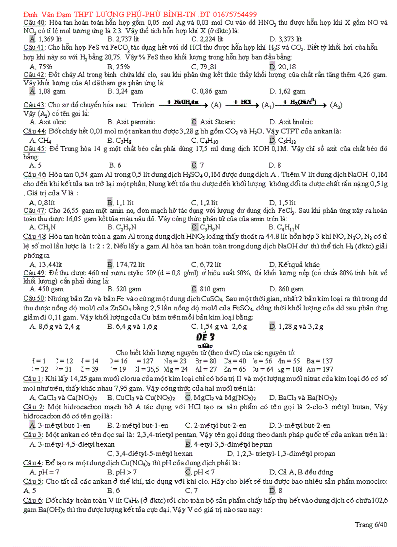image for page 10 Đề Thi THử ĐH 2010