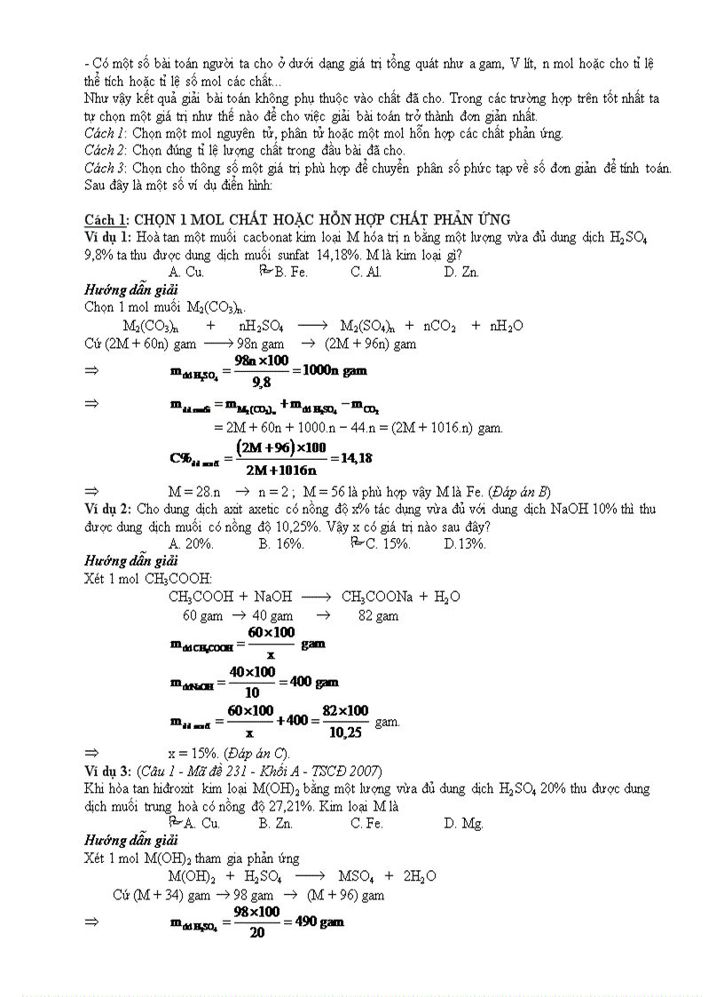 image for page 10 phương pháp giải môn hóa