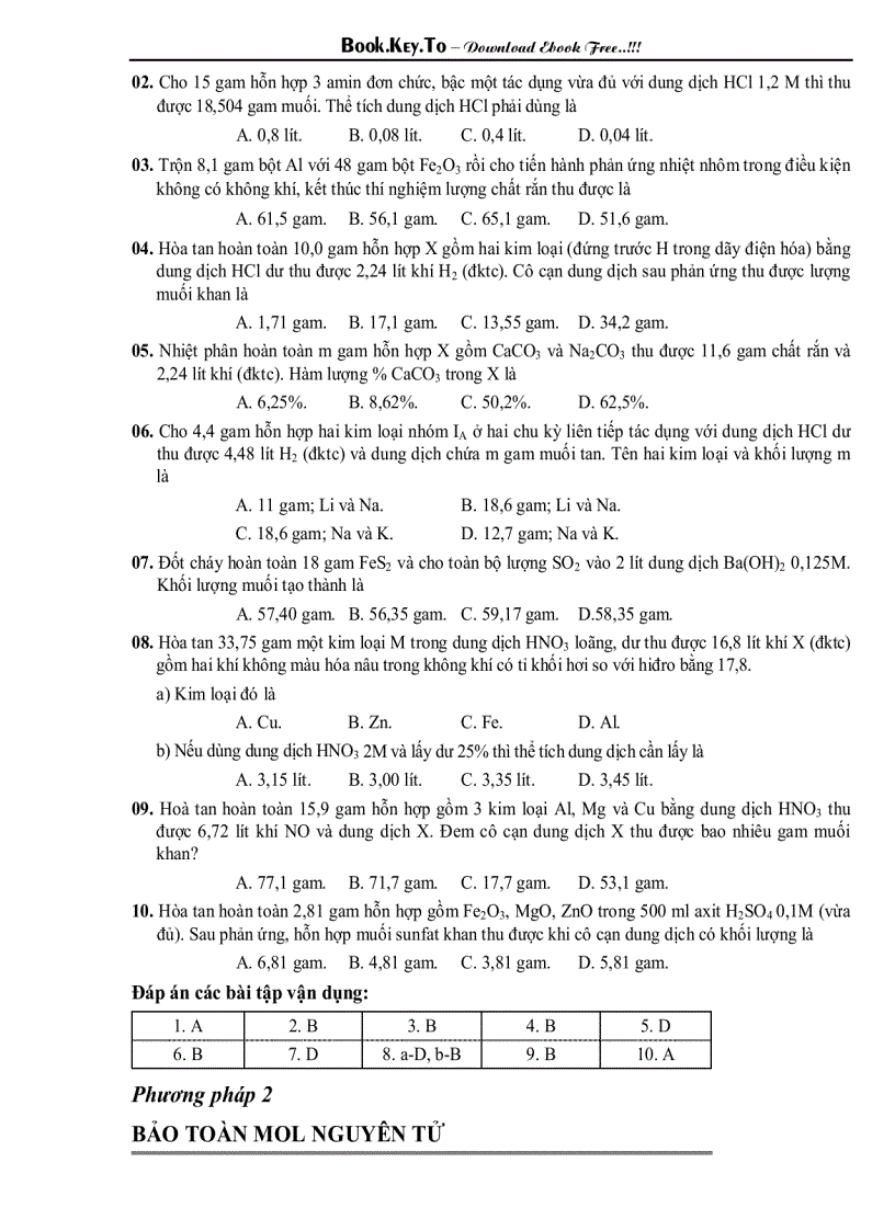 image for page 10 phương pháp giải nhanh bài tập trắc nghiệm hoa