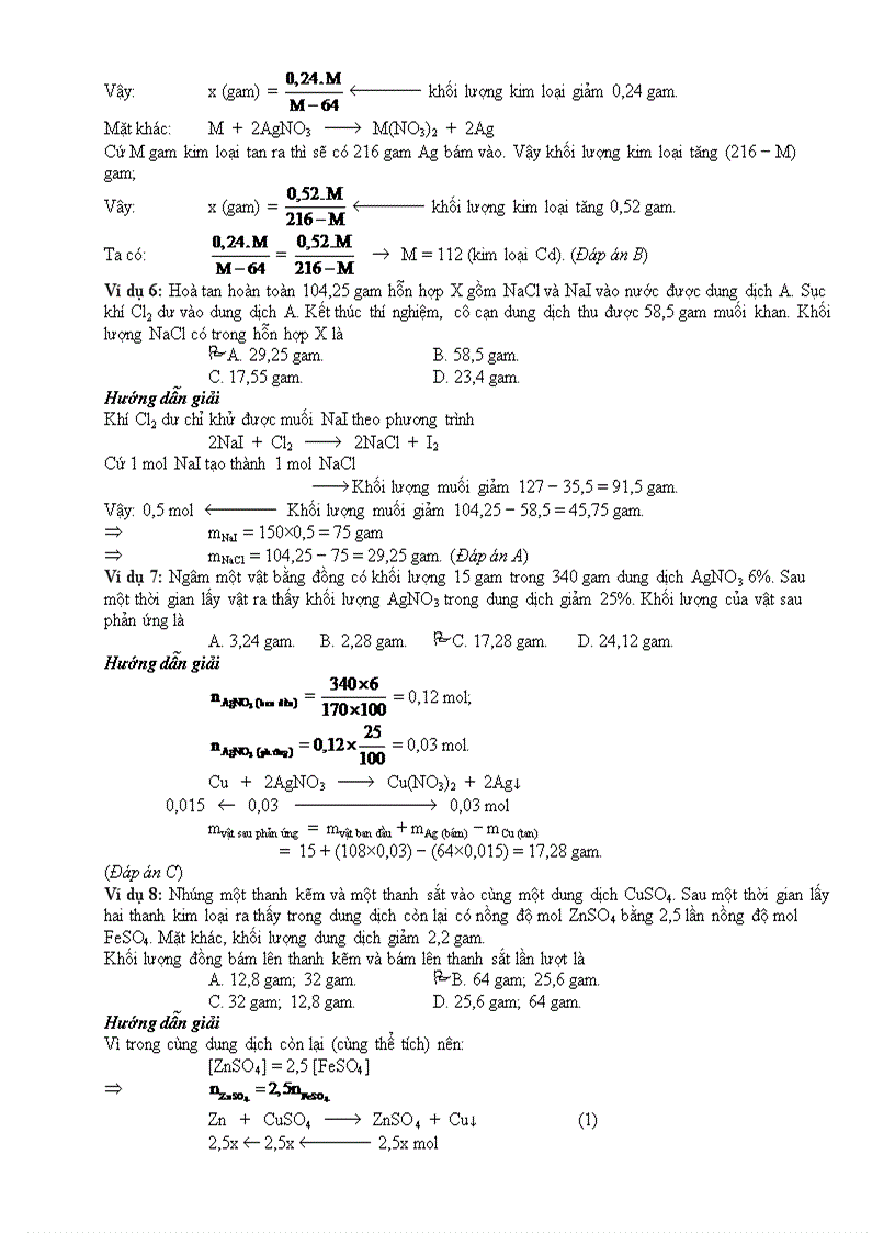 image for page 10 phuong phap giai nhanh nhat de thi hoa 2010 Phan 2