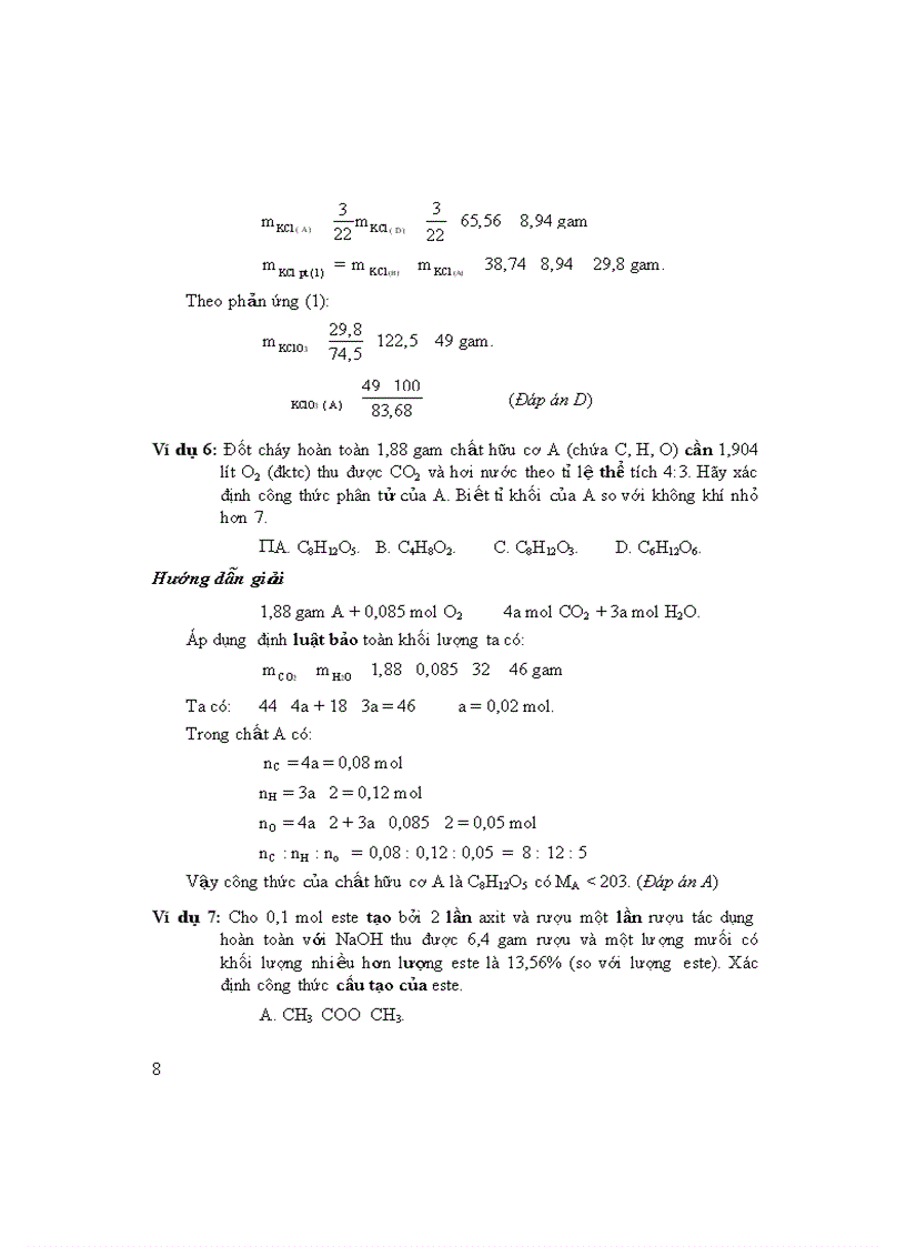 image for page 10 phương pháp giải nhanh TN môn Hóa