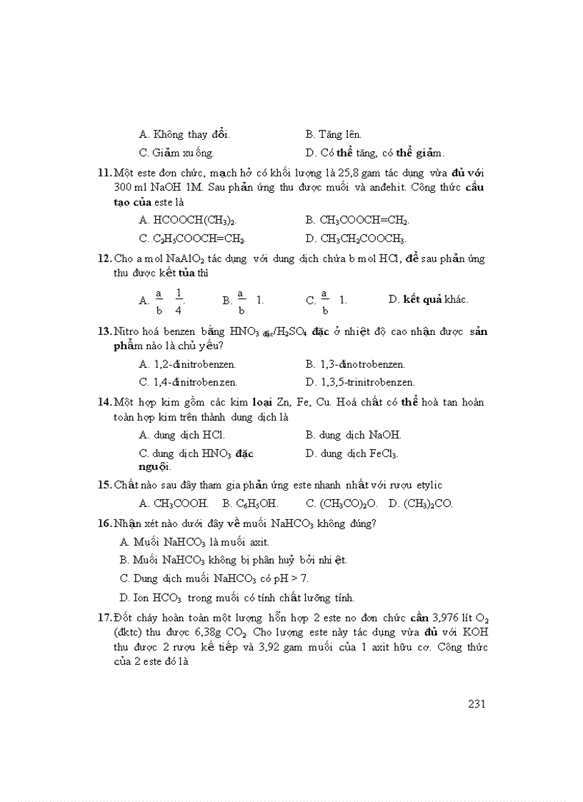 image for page 10 phương pháp giải nhanh TN môn Hóa