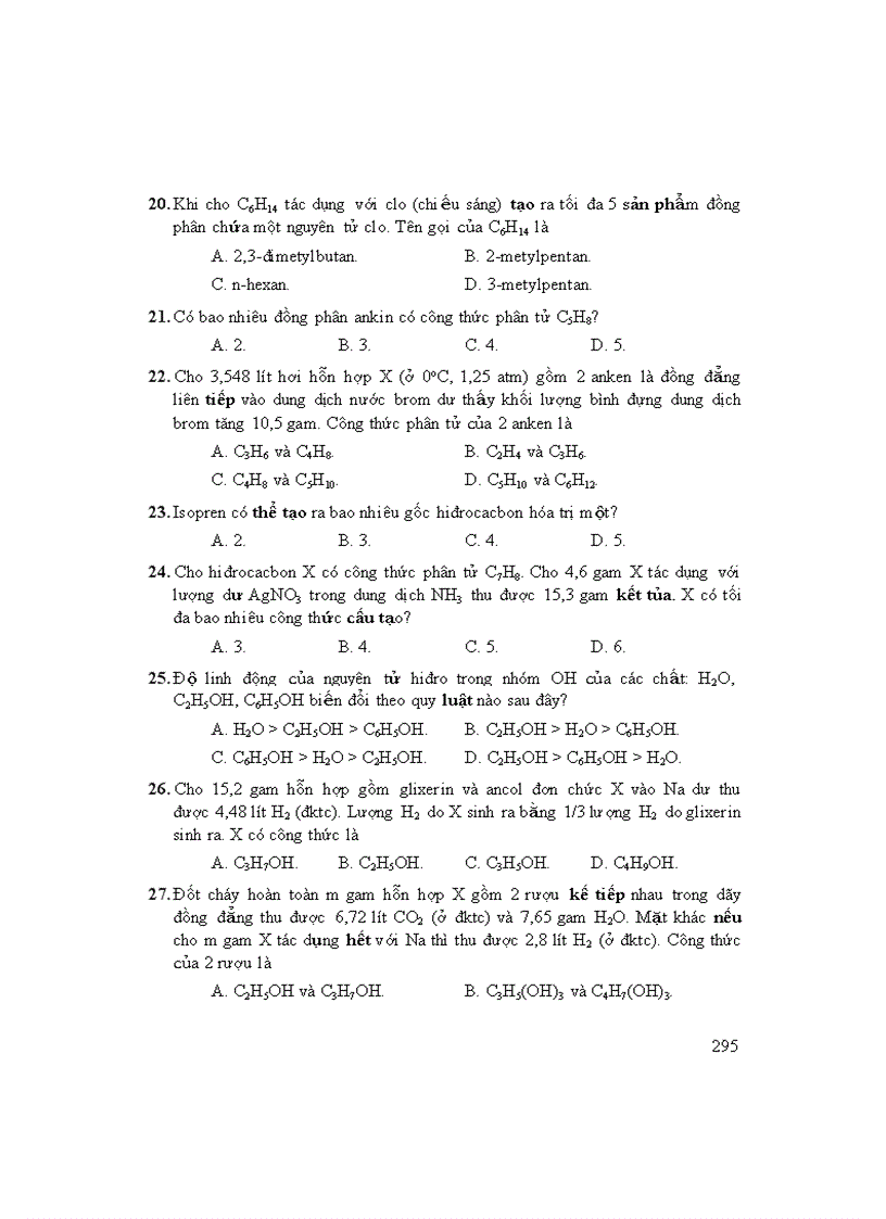 image for page 10 phương pháp giải nhanh TN môn Hóa