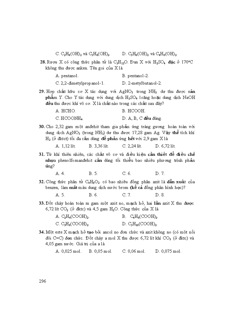 image for page 10 phương pháp giải nhanh TN môn Hóa