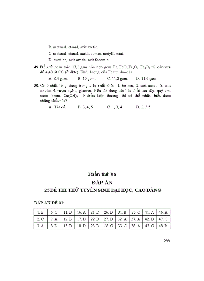 image for page 10 phương pháp giải nhanh TN môn Hóa