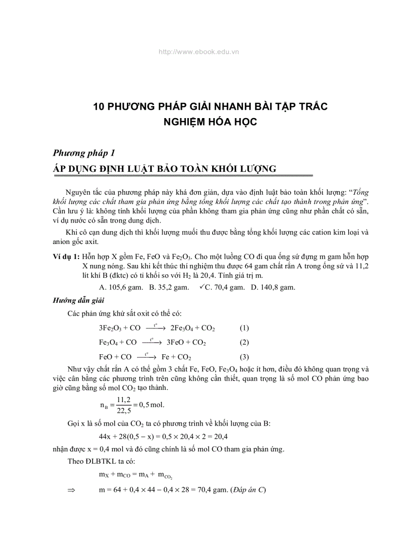 image for page 10 PP giai nhanh BTTN Hoa hoc 12