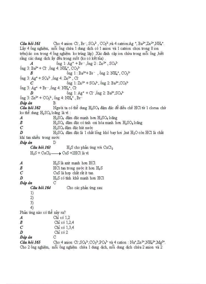 image for page 1000 câu hỏi trắc nghiệm Hóa Học