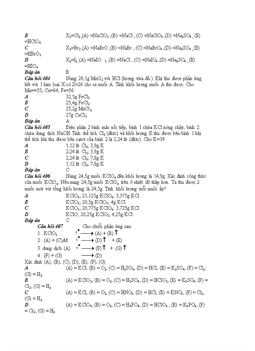 image for page 1000 câu hỏi trắc nghiệm Hóa Học