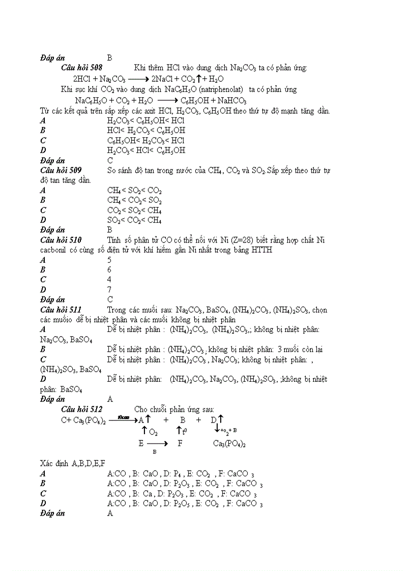 image for page 1000 câu hỏi trắc nghiệm Hóa Học