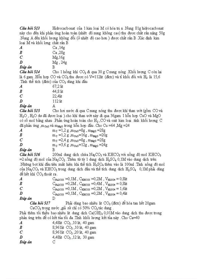 image for page 1000 câu hỏi trắc nghiệm Hóa Học