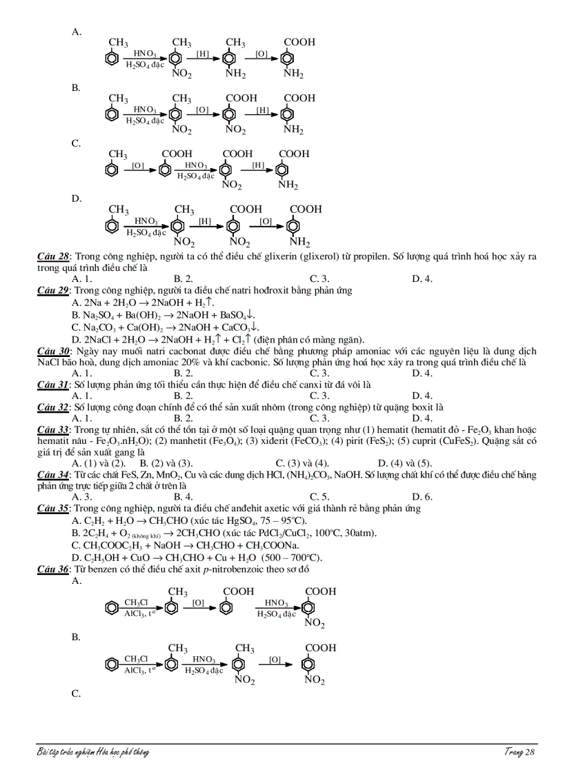 image for page 1500 câu hỏi trác nghiệm hóa ôn thi đh