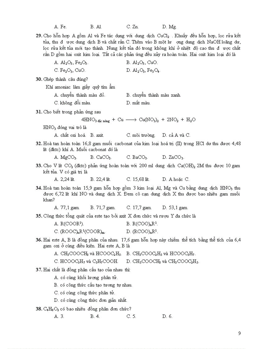 image for page 25 Đề và ĐA thi thử CĐ ĐH 2010