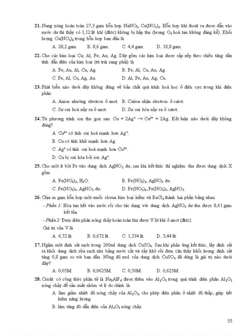 image for page 25 Đề và ĐA thi thử CĐ ĐH 2010