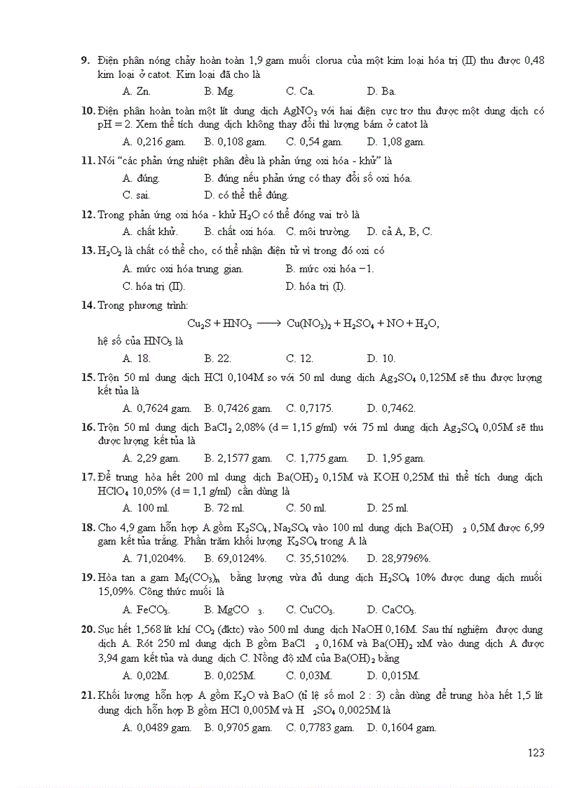 image for page 25 Đề và ĐA thi thử CĐ ĐH 2010