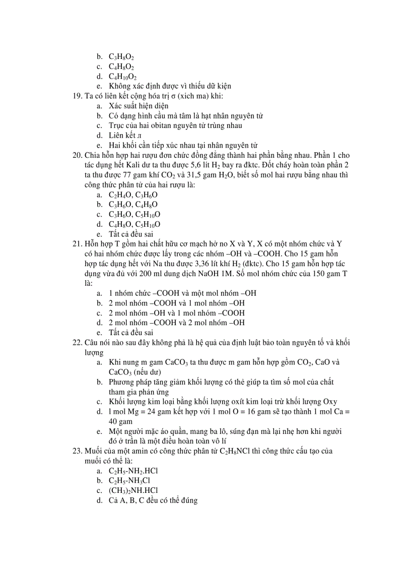 image for page 300 Câu hỏi hóa học