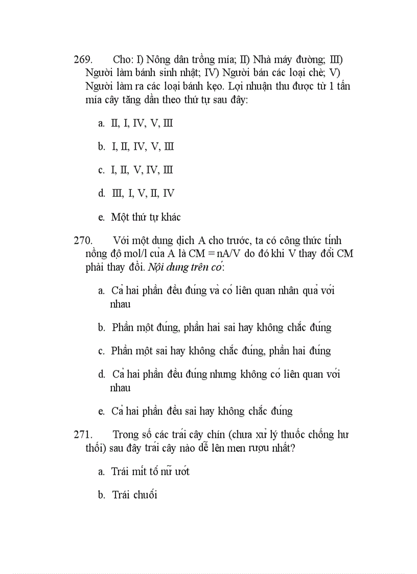 image for page 300 câu hỏi TNKQ Hóa ôn thi TN THPT