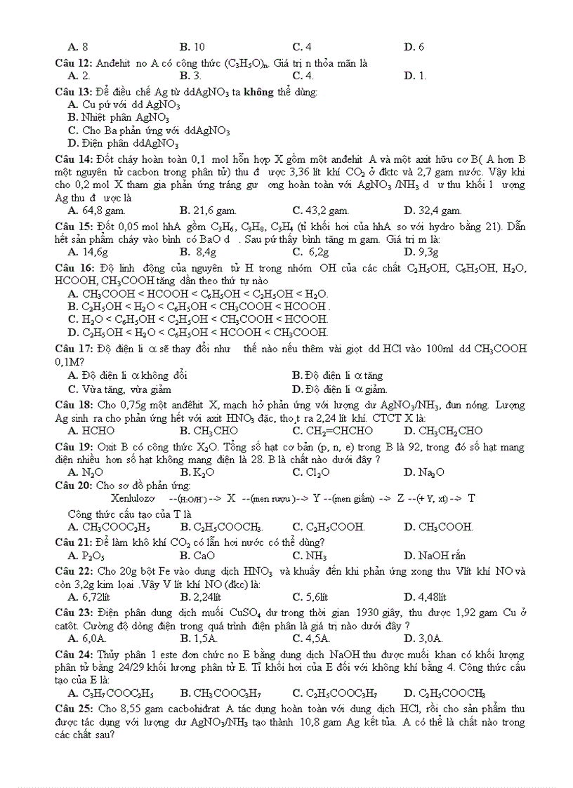 image for page 4 de thi thu DH va dap an hay