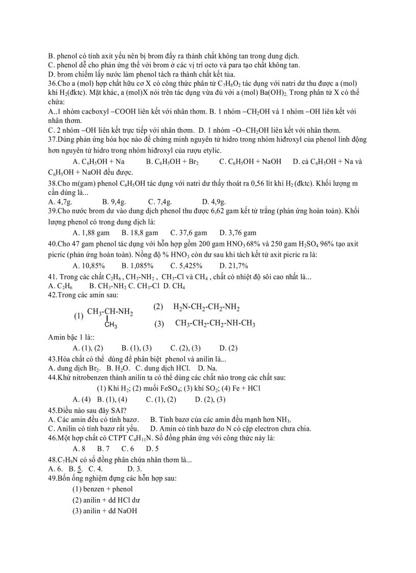 image for page 500 câu hỏi hóa học