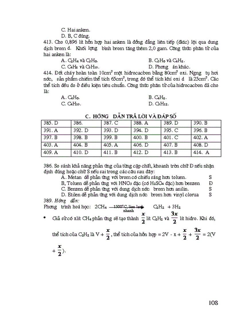 image for page 555 câu hỏi trắc nghiệm LTDH 1