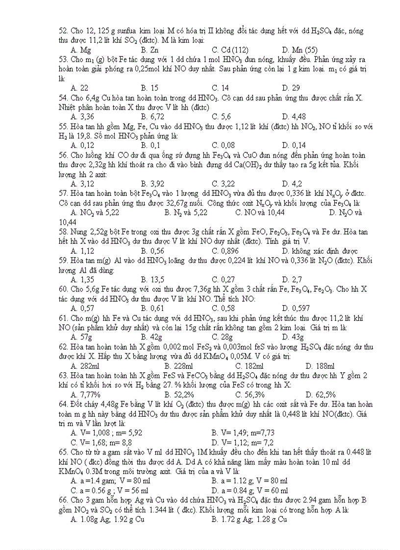 image for page 70 bài toán áp dụng pp bảo toàn e