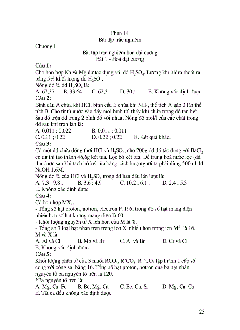 image for page 800 câu hỏi bài tập hóa luyện thi đại học