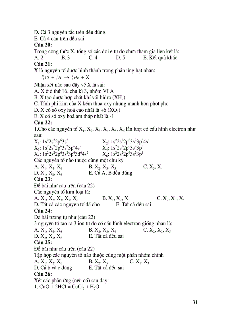 image for page 800 câu hỏi bài tập hóa luyện thi đại học