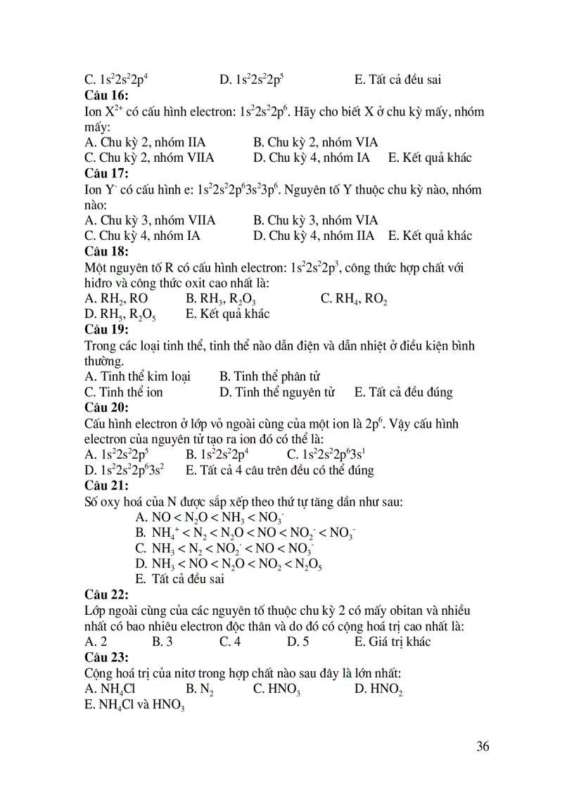 image for page 800 câu hỏi bài tập hóa luyện thi đại học