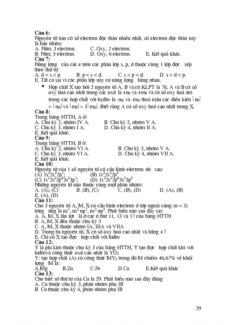 image for page 800 Cau hoi TN Hoa 12